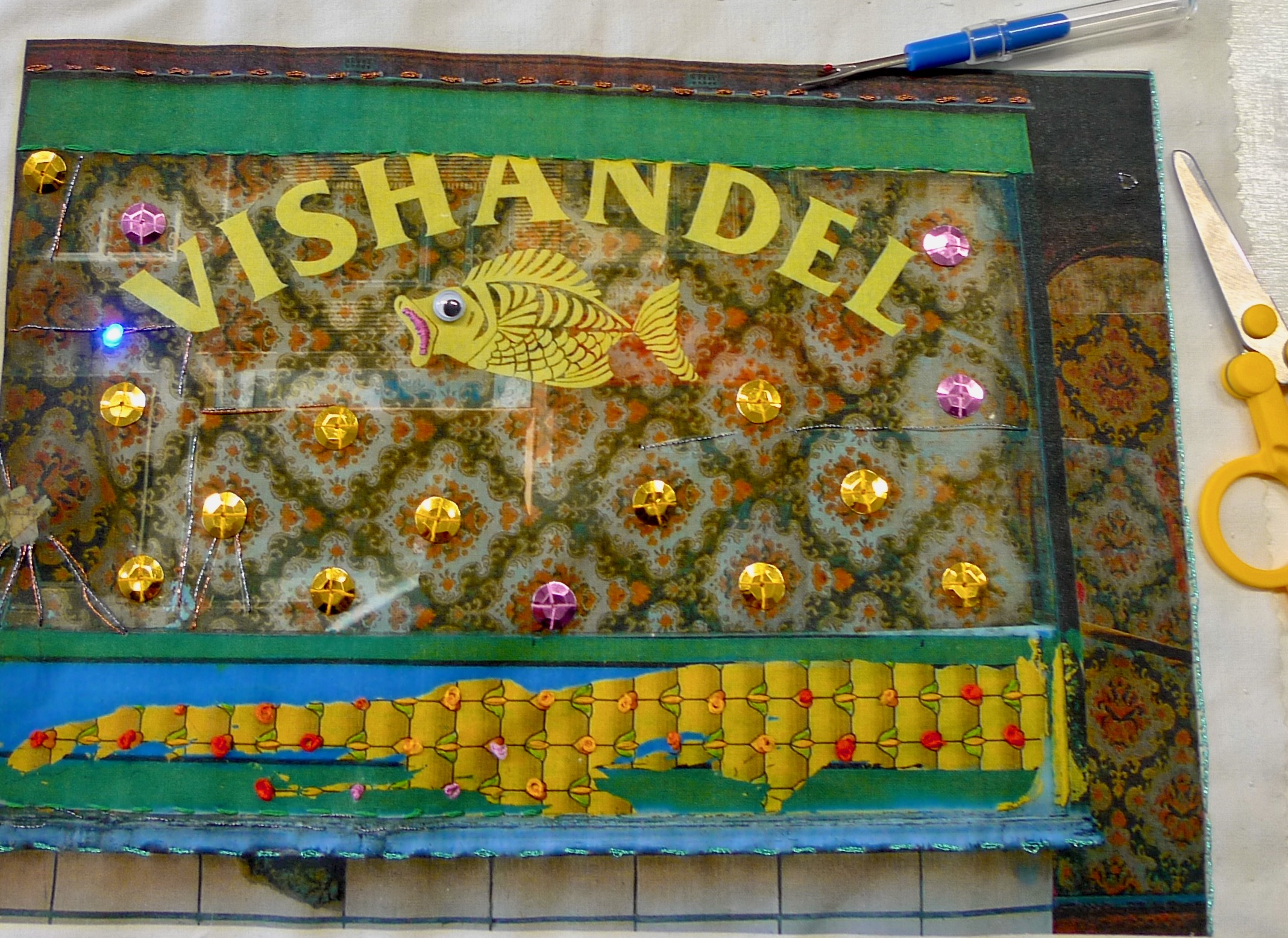 vishandel electroni embroidery
